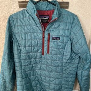 Patagonia Women’s Nanopuff Pullover Small Like New